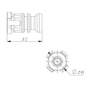 Drawbar 3R-605.2RS 3R-605.2E