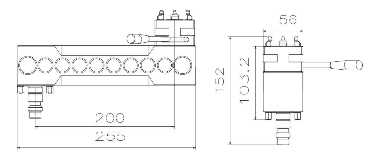 Quick Chuck 50 with Vertical Extension Arm-specification