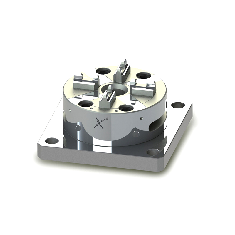 PO-K0011-Manual Chuck D100 with CNC Base