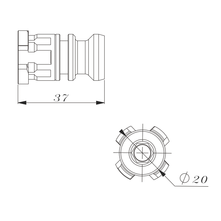 PO-3M0003-3M Manual Spigot(Short)-Specification