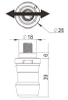 MTS Compensation Spigot A ER-039201