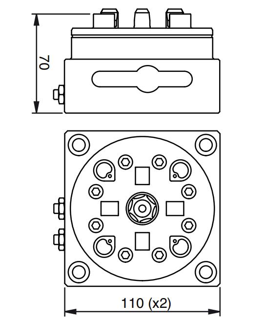 3R-600.10-3 Pneumatic Table Chuck-specification