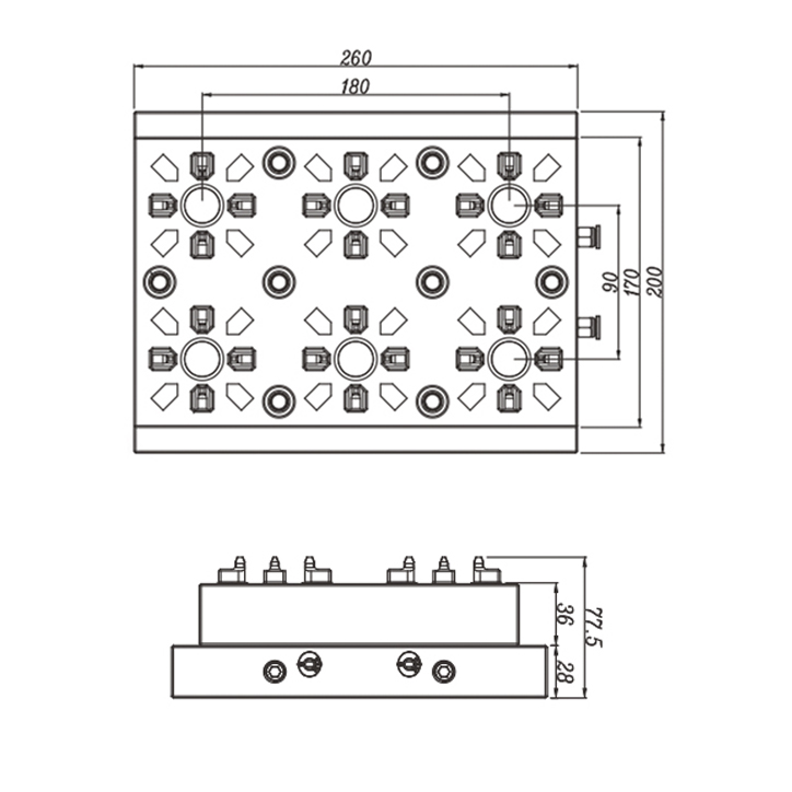 6 IN 1 Pneumatic Chuck-specification
