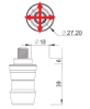 MTS Chucking Spigot A ER-039200