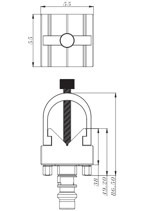 PO-T0001-V-SHARP WIRE CUT EDM HOLDER-Specification