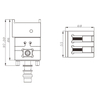 Rotatable Pendulum Vise 0-100 Unoset ER-008856