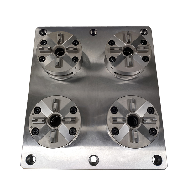 4 IN 1 Manual Chuck D100 with CNC Base Plate ER-036345