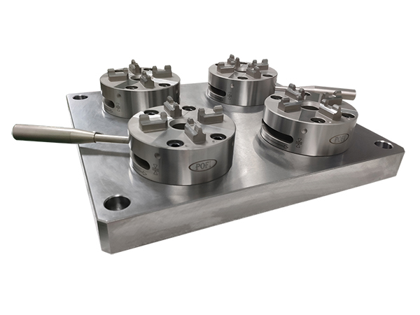 PO-K0018-4 in 1 CNC Manual Chuck D100-3-600