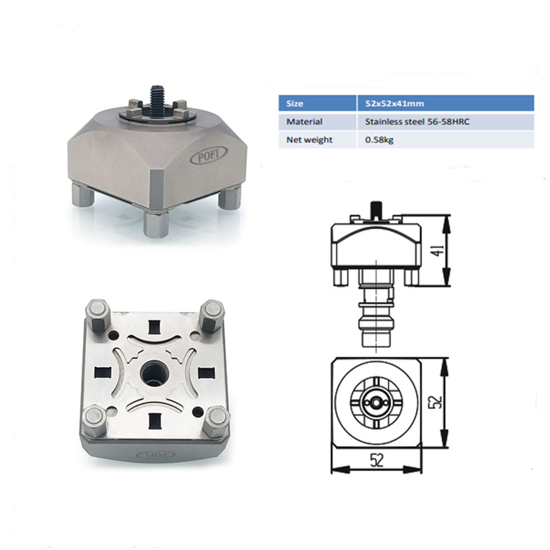 POFI Compact ITS Adapter Compatible EROWA Version ITS System Size 50 PO-S0093_副本