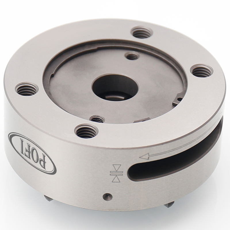 PO-K0010-D100单头手动卡盘9加LOGO