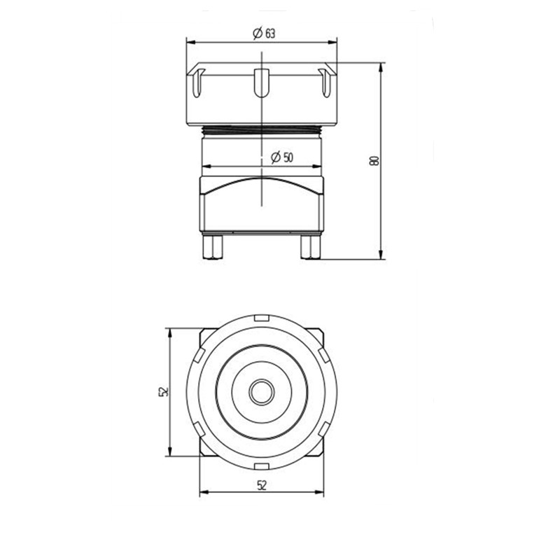 ER-008566 Compatible Collet chuck holder 50 ER40