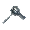 POFI 80mm Square Manual Chuck with Extension Rod
