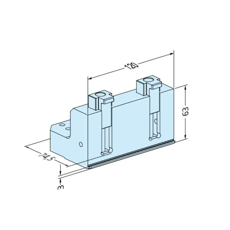 POFI ER025896Vise PalletSet W 100mm