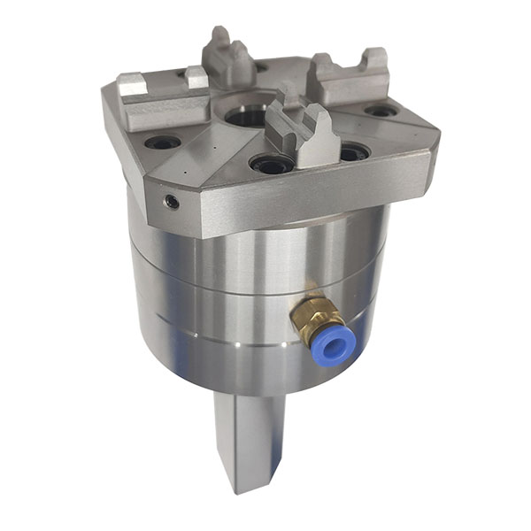 80mm Square EDM Pneumatic Chuck with connecting rod-1-600
