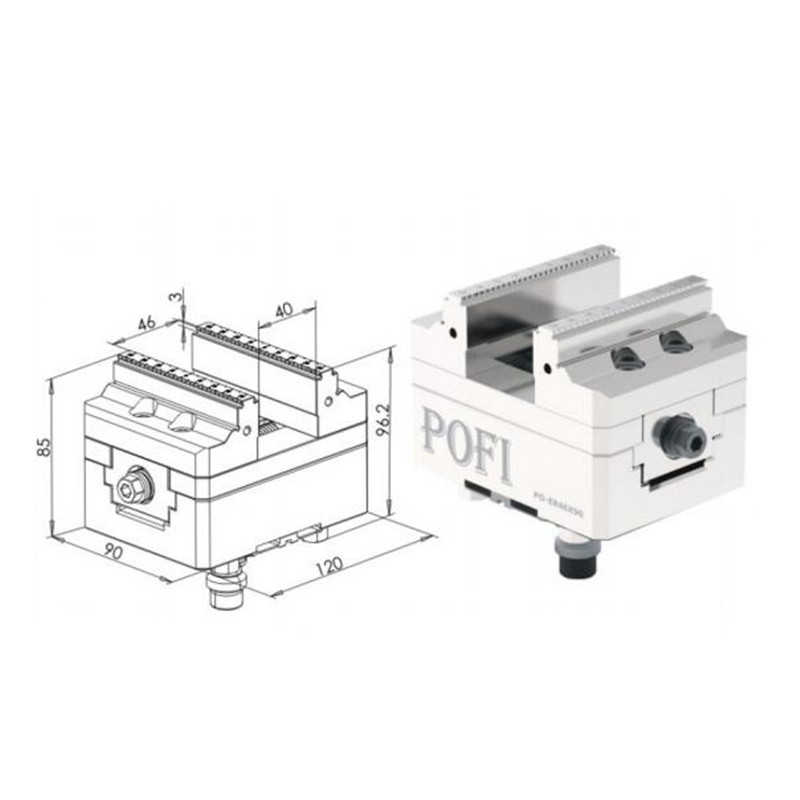 PO-ER46X90 self centering vise3