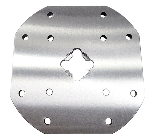 System 3R compatible Pallet 128x128 Reference element Φ142mm 3R-681-71