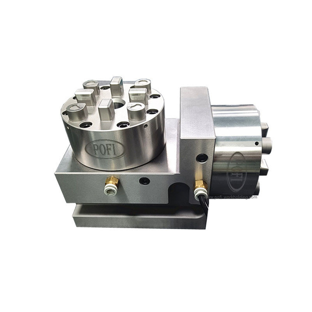 POFI 3M Pneumatic Chuck D100 with Square Block
