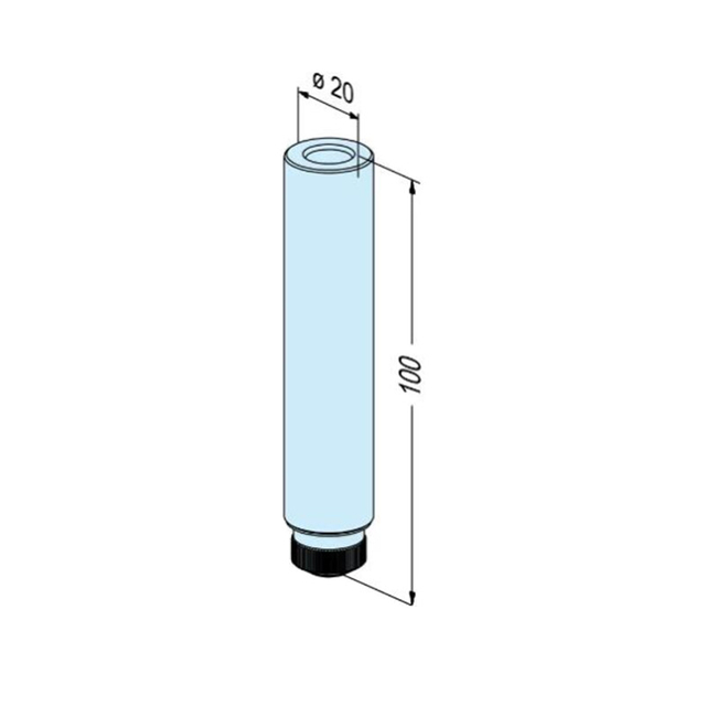 POFI Mini Collet Chucks Holder Ø 20 ER-010671 