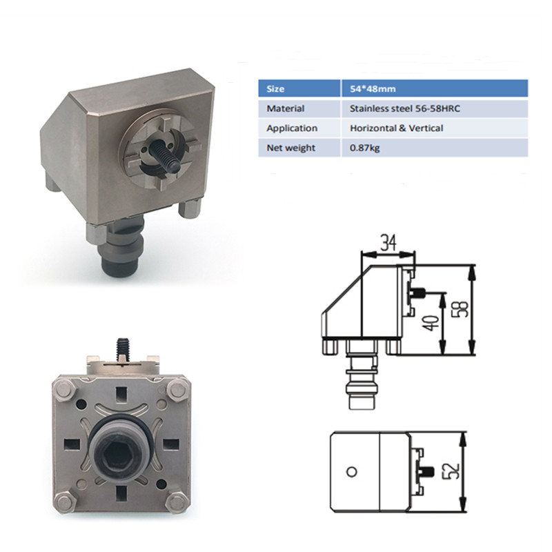 POFI ITS50 Precision 90° Horizontal Holder Compatible To EROWA8