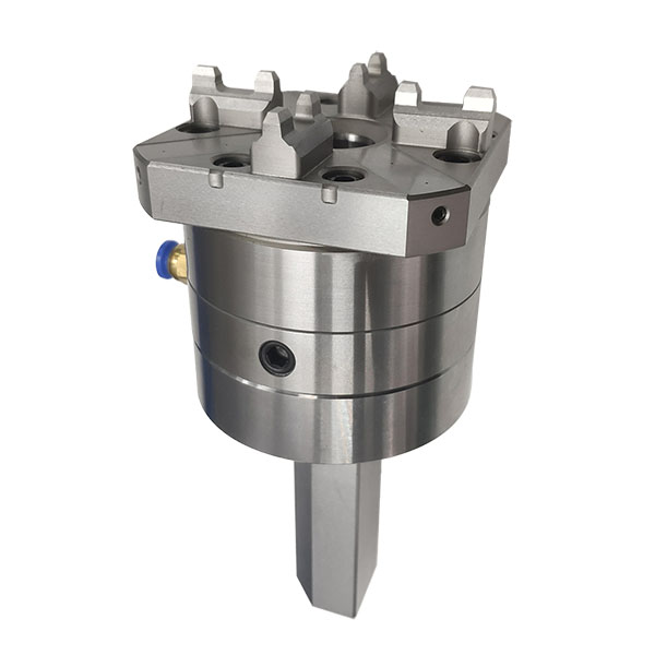 80mm Square EDM Pneumatic Chuck with connecting rod-2-600