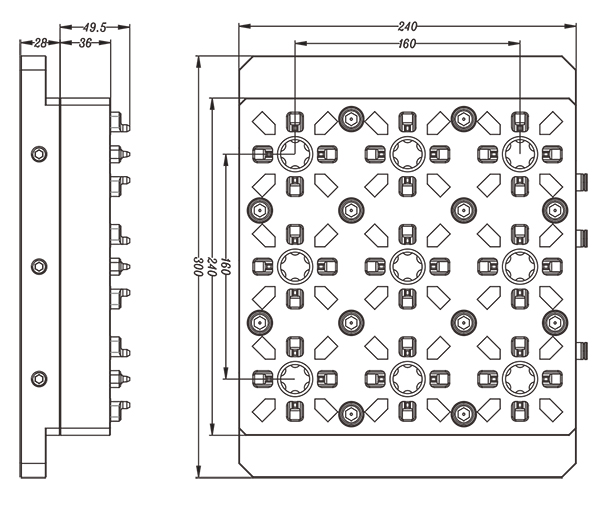 9 in 1 Tiny Pneumatic Chuck 50 specification-600