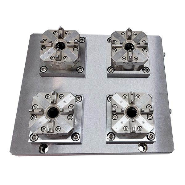 4 Fold Rpaid-action Chuck with Baseplate-1-600