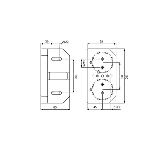 POFI WEDM Angle Shelf 3R-201.5