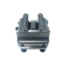 Self- Centering Vise Integrated with Clamping Studs for Zero Point Clamping System