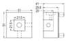 EROWA Compatible S20 Pocket Electrode Holder Prisround ER-009222 ER-010063 
