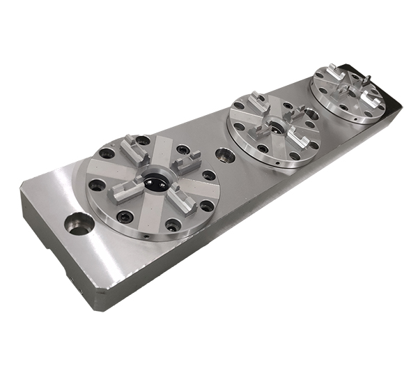 PO-Y0005-3 in 1 Optimized Pneumatic Chuck with CNC Base-2-600