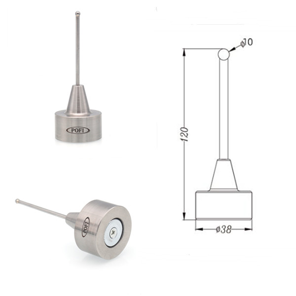 POFI EDM Magnetic Probe Tip D2-D10