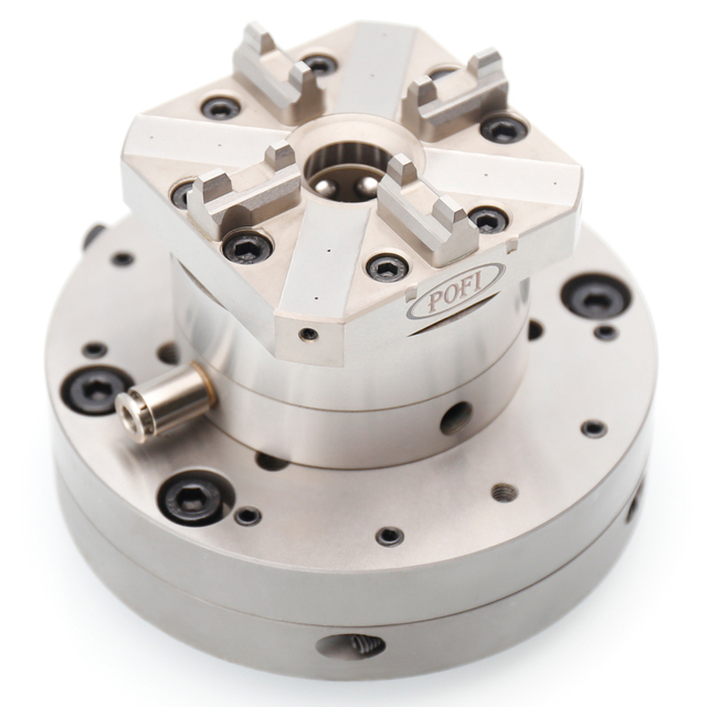 POFI Square Chuck D80 with EDM Base Plate ER-037970 ER-043123