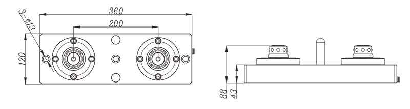 2头重型卡盘-specification