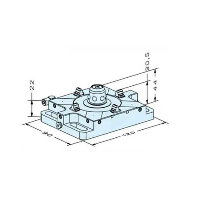 POFI Wedm Flat Chuck Pneumatic ER-035714